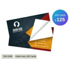Sticker Visiting Cards